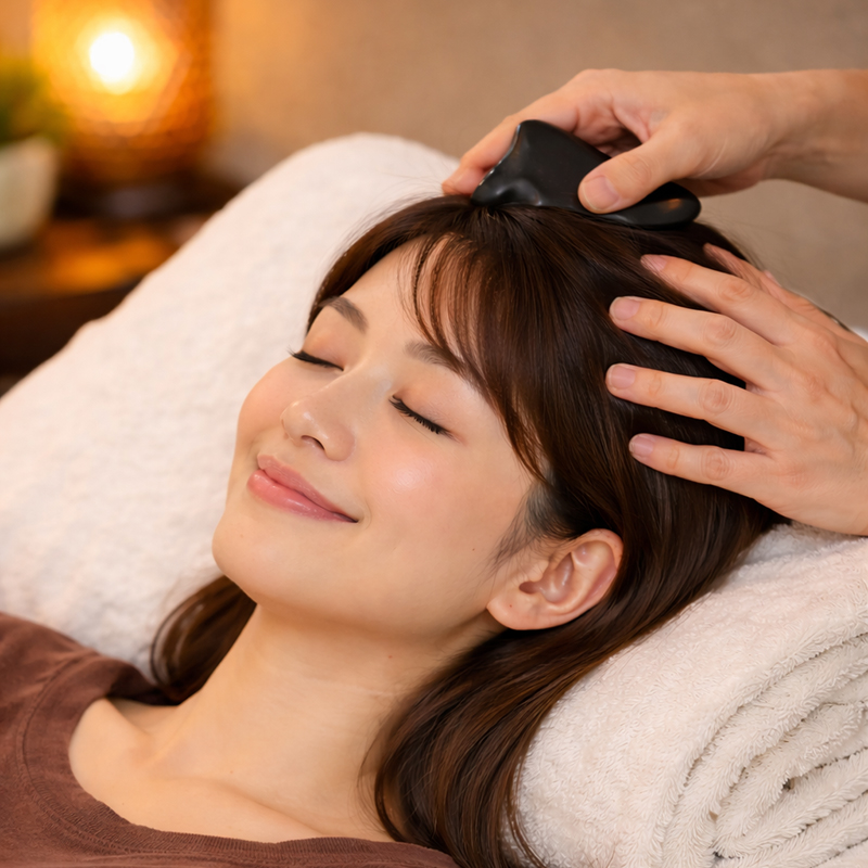 本日より新コース「頭部カッサ」導入スタート!!!